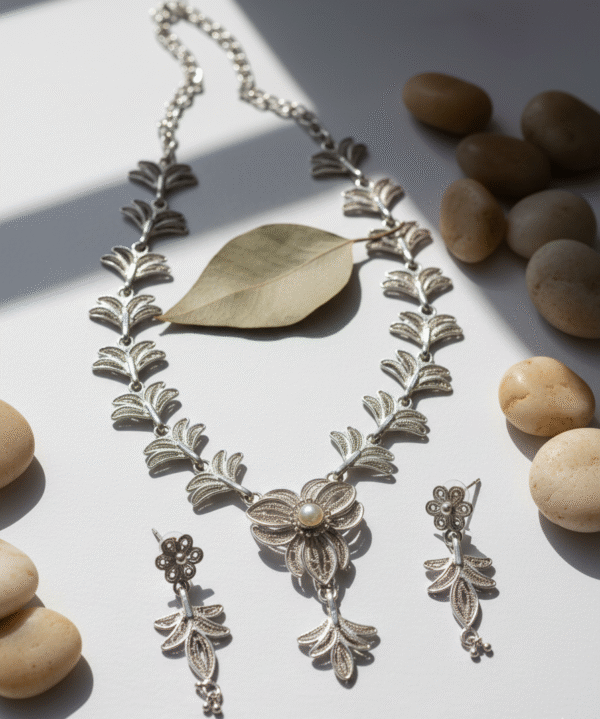 Ratnakavya Necklace Set Puspavan
