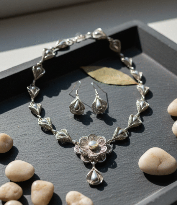 Shubhrika Necklace Set Puspavan